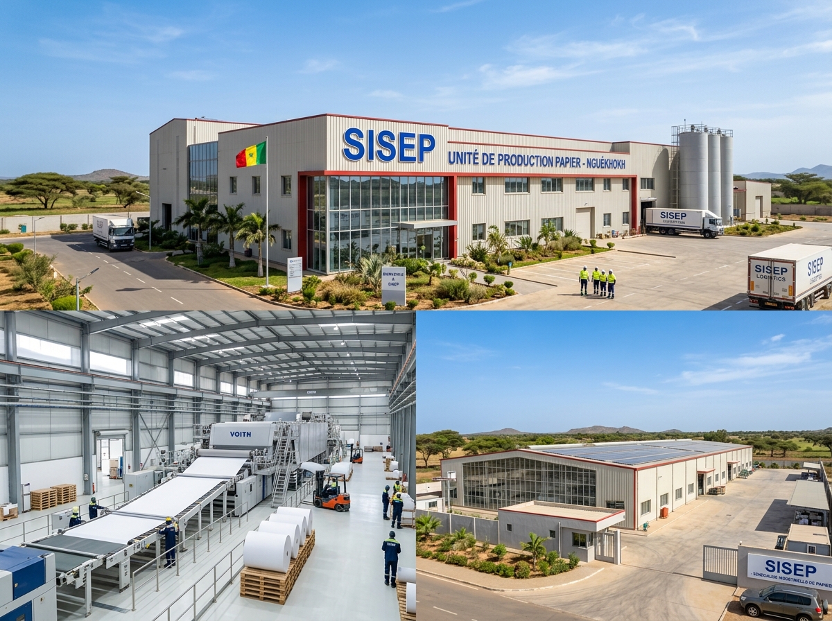 Complexe industriel SISEP à Nguékhokh Sénégal
