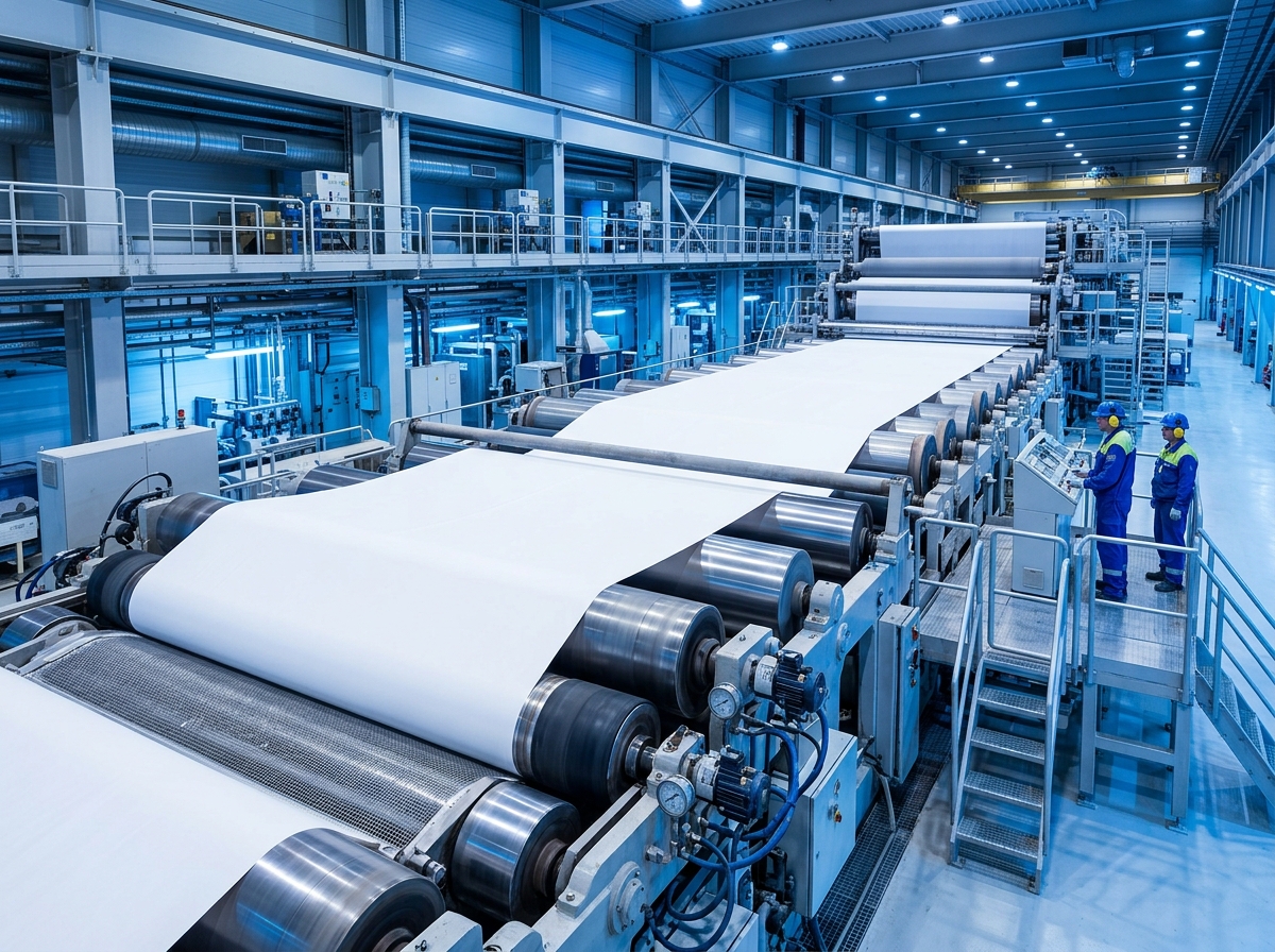 Fabrication de papier machine industrielle SISEP
